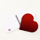 Rood leder notitieboek (Binnen)