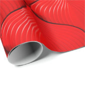 Rood leder textuur cadeaupapier (Rol Hoek)