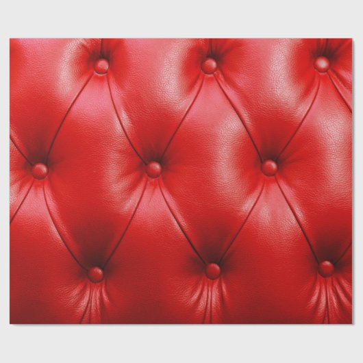 Rood leder textuur cadeaupapier (Vlak)