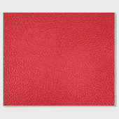 Rood lederen textuur cadeaupapier (Vlak)