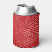 Rood leer: Product Showcase Blikjeskoeler (Blikje Voorkant)