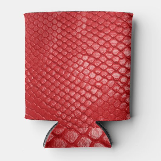 Rood leer: Product Showcase Blikjeskoeler (Voorkant)