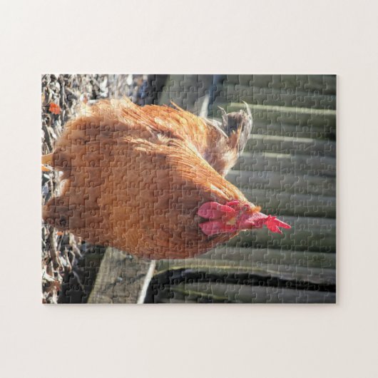 Rood Legpuzzel (Horizontaal)