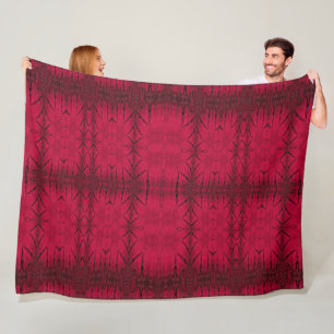 Rood licht 1 fleece deken