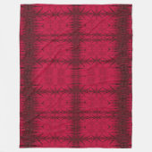 Rood licht 1 fleece deken (Voorkant)