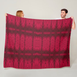 Rood licht 2 fleece deken