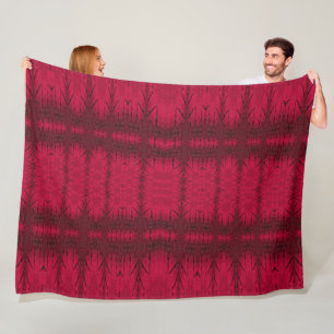 Rood licht 2 fleece deken