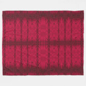 Rood licht 3 fleece deken (Voorkant (Horizontaal))