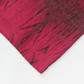 Rood licht 5 fleece deken (Hoek)