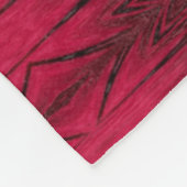 Rood licht 7 fleece deken (Hoek)