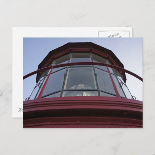 Rood licht briefkaart (Voorkant / Achterkant)