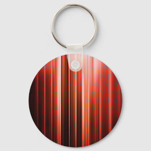 Rood lichtstreekpatroon sleutelhanger