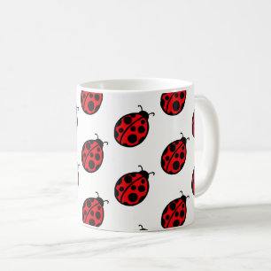 Rood lieveheersbeestje koffie Mok cadeau