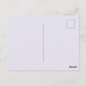  Rood Lily Lilium floral Birthday Briefkaart (Achterkant)