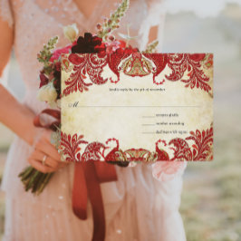 Rood, Limoen en Oranje  Paisley Peacock RSVP