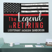 Rood Line Firefighter Retirement Party Spandoek (Beurs)