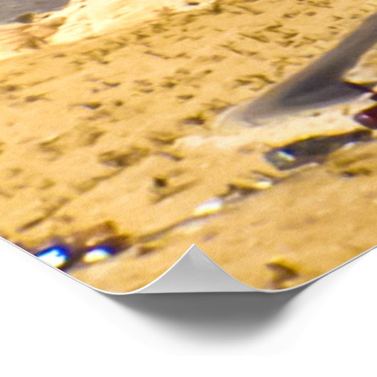 Rood lint poster (Hoek)