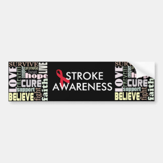 Rood lintingeademing bumpersticker