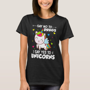 Rood lintje Drug Week: nee! T-shirt