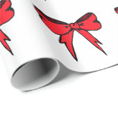 Rood lintpapier voor rimpels cadeaupapier (Rol Hoek)