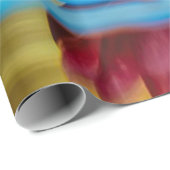 Rood Lotus Vloerlandschap, Zen Cadeaupapier (Rol Hoek)