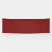 Rood maanlicht spandoek (Horizontaal)