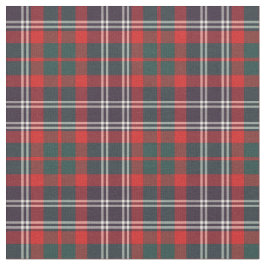  rood, marineblauw en bosgroen Schots Stof