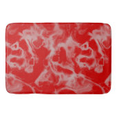 rood marmer abstract badmat (Voorkant)