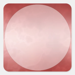 Rood Marmeren Label Sticker Klein Vierkant