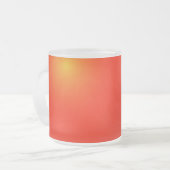 Rood Matglas Koffiemok (Voorkant links)