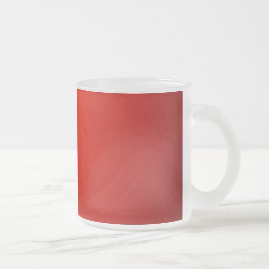 Rood Matglas Koffiemok (Rechts)