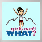 Rood meisje poster (Voorkant)