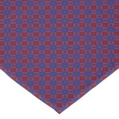 Rood Met Blauwe Sterren Tafelkleed (Gekanteld)