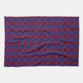 Rood Met Blauwe Sterren Theedoek (Horizontaal)
