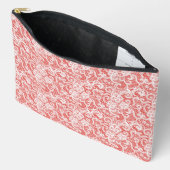ROOD MET INGEWIKKELDE WITTE KANT LOOK ETUI (Open)