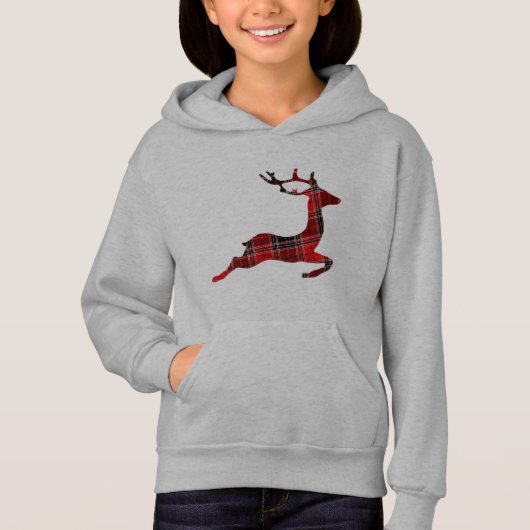 Rood met kerst bij rendieren (Voorkant)