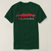 Rood met lammeren t-shirt (Design voorkant)