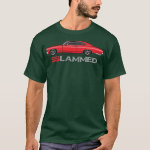 Rood met lammeren t-shirt