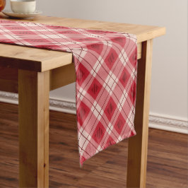 Rood met spellen medium tafelloper