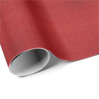 Rood met textuur print - inpakpapier