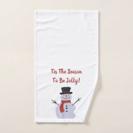 Rood met wit handdoek