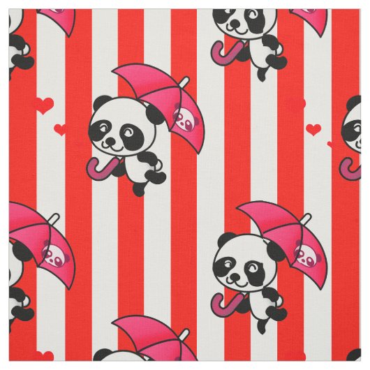 Rood met wit Snoep strepen Stof (Swatch)