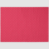 Rood Met Witte Stippen Tissuepapier (Voorkant)