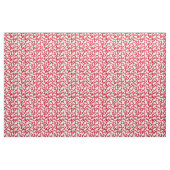 Rood met witte vlekken stof (Fat Quarter)