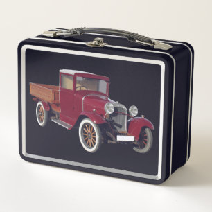  Rood Metaal Lunchbox