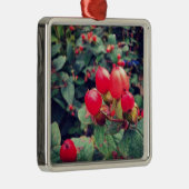 Rood Metalen Ornament (Rechts)