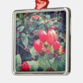 Rood Metalen Ornament (Links)