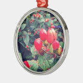 Rood Metalen Ornament (Links)
