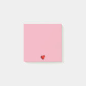 Rood Mode Harde roze Post-it notities Post-it® Notes (Voorkant)