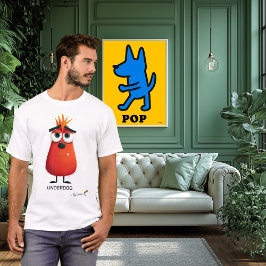 rood monster | UNDERDOG - door ontwerp | Uniek T-shirt